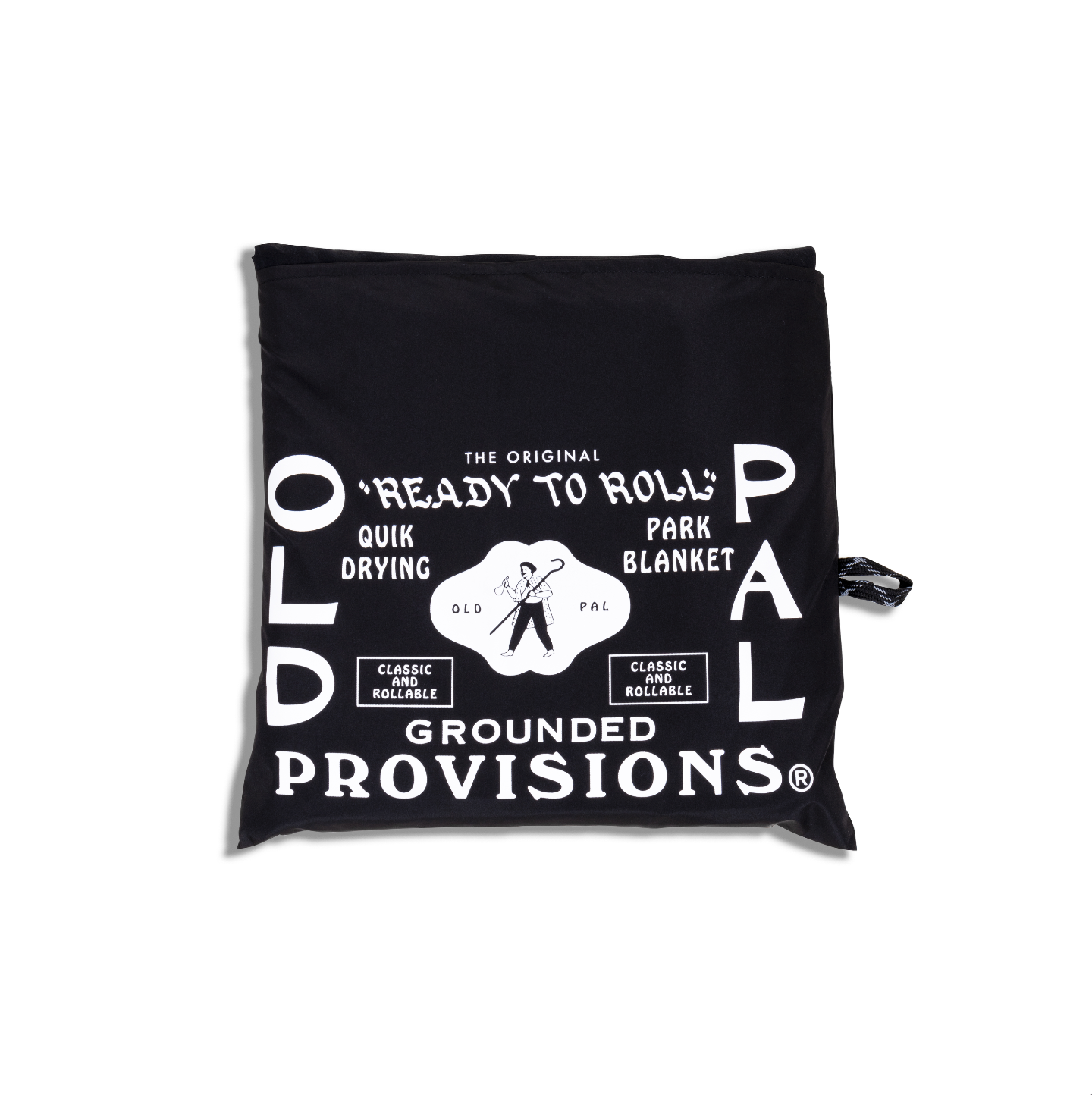 SLOWTIDE（ST-957）HARLOW QUICK-DRY PARK BLANKET レジャーシート BLACK-